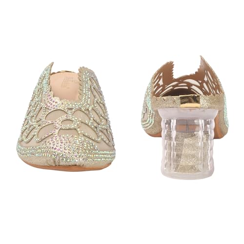 Image of Women Fancy Sandal for Women with Transparent Heel I Fashion Mules HN-900