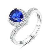 🌟Matériau : la bague en argent sterling S925 est bien connue des porteurs de bijoux pour sa force, sa luminosité et son éclat. L'anneau s'adapte confortablement, convient à tout type de peau, en respectant les peaux les plus délicates.