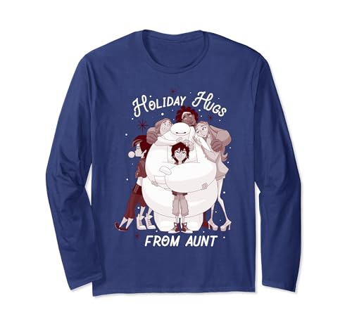 T-shirt Big Hero 6 Disney en coton doux à manches longues imprimé