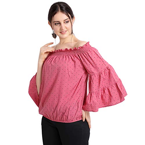 Image of OOMPH! Women's Crepe Off Shoulder Top
