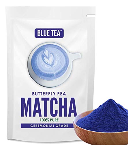 BLUE TEA - Blue Matcha - Butterfly Pea Flower Powder - 50g - 50 C...