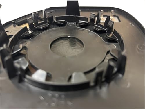 Verre de rétroviseur droit chauffant avec plaque pour Transit Custom