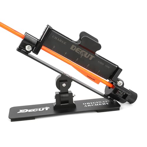 Archery Fletching Arrow Fletching Jig Vanes Feathers Tool Can Stick 2/3/4 Feathers for DIY Arrow Three Kinds of Adjustment Functions Compound 90°/120° Recurve Bow 120° (Black)