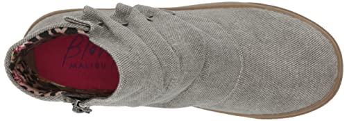 Blowfish Malibu Kids Girls Peachy-B-K Ankle Boot, Steel Grey Gaucho, 4 Big Kid #TOP4
