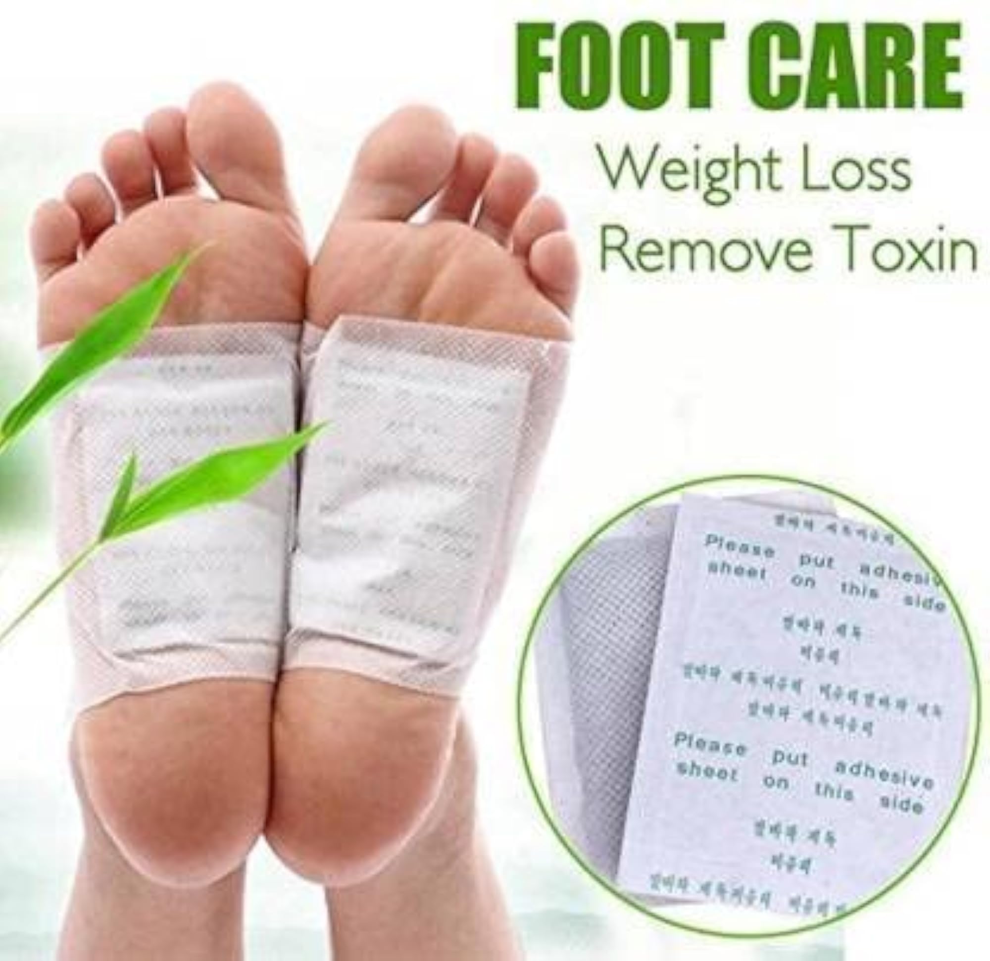 Detox Foot Patches for Stress Relief and Toxin Removal