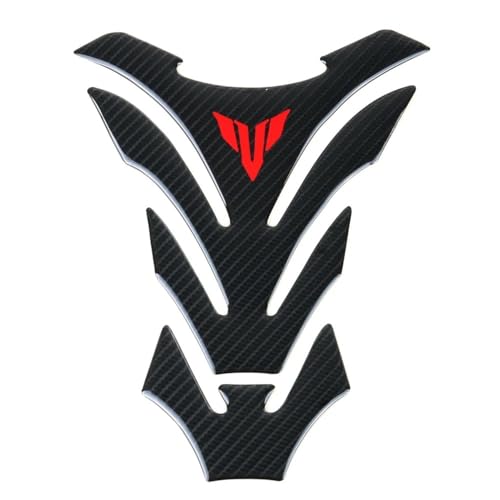 Autocollants latéraux réservoir moto protection carbone universelle pour MT07 MT09 MT10