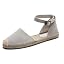 Grey Suede Buckle
