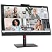 Produktbild Lenovo ThinkVision T27hv-30 - LED-Monitor - 68.6 cm (27") - 2560 x 1440 QHD - IPS - 300 cd/m² - 1000:1-4 ms - HDMI, DisplayPort, USB-C - Lautsprecher - Raven Black