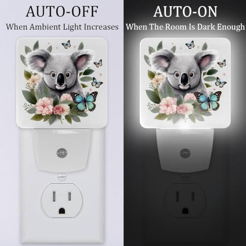 Lámpara de noche led con sensor Koala 7.6x7.6 cm miniatura 2