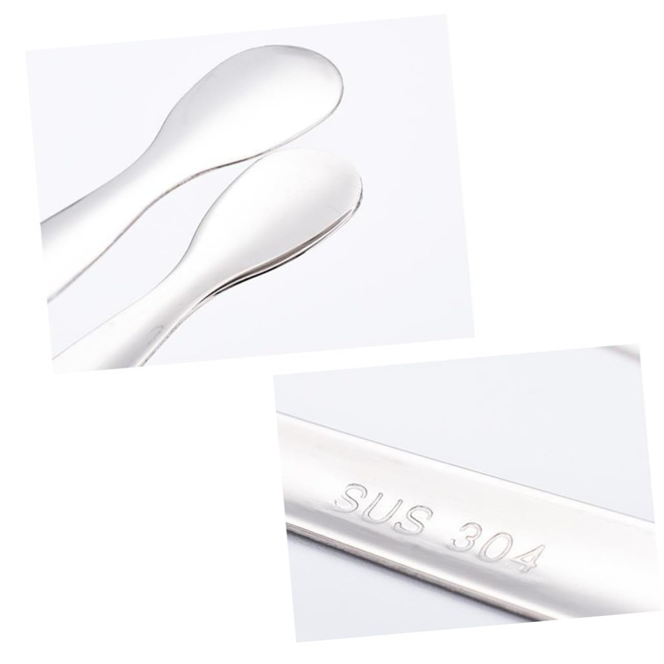 Pinzas para Azúcar de Acero Inoxidable 304, 11 Cm, 6 Unidades, Miniaturas para Cubitos de Hielo y Alimentos, Resistentes y Seguras para Hogar, Bar y Fiestas