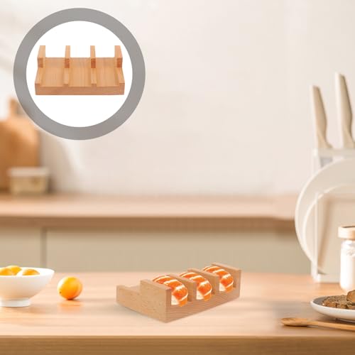 Soporte Japonés de Madera para Rollos de Sushi miniatura 3
