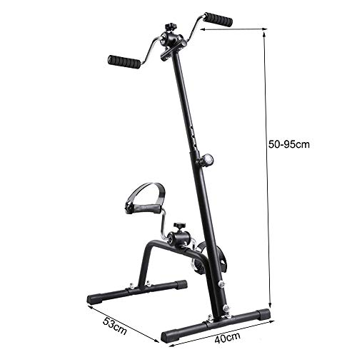 Mini bicicleta de pedales ajustable para ejercicio miniatura 3
