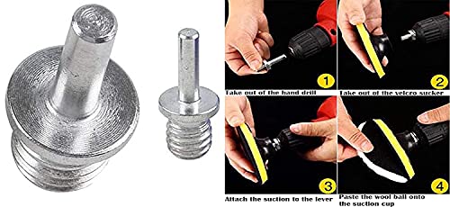 Image of DIY Crafts 4x, M10 Only, M10 /14 Only For Your Kit Car Buffers Polishers Polishing Wheel Foam Ball Buffing Pads Sponge Ball Automotive Car Wheels Hub Care, Metal, Plastic, Ceramic Glass (4x, M10 Only)