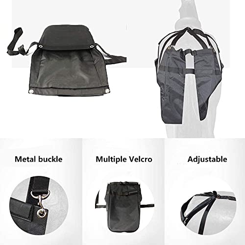 Bolsa para estiércol de caballo en cuero resistente con protección total 5