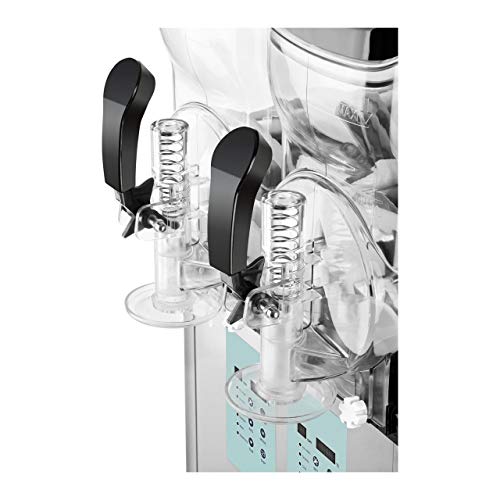 Royal Catering Slush-Eis-Maschine Softeis Maker RCSL 2/6ICE (2 x 6 L, 450 W, 20-10 °C, modernes Kontrolldisplay, BPA-frei, 6 Funktionen, LED-Kontrolldisplay) – Bild 4