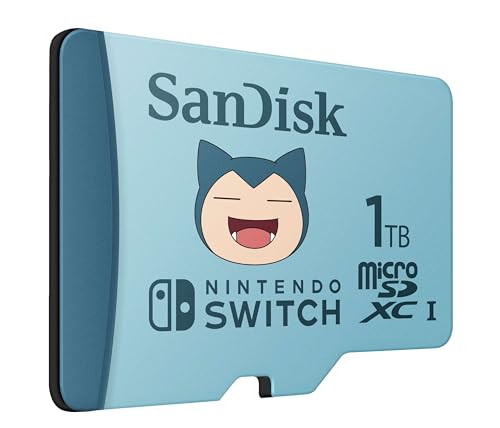 SanDisk 1TB ポケモン Relaxo microSDカード Nintendo Switch用 SDSQXAO-1T00-GN6ZK の商品画像 2