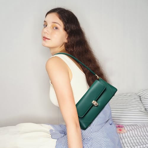 Image of Keyli Vintage Shoulder Bag for Women Retro Classic Handbag Cute Small Purse Fashion Leather Mini Hobo Clutch | Small