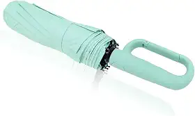 Guarda-Chuva Automático Reforçado Proteção Solar UV • Estrutura Anti-Vento Dobrável - Abertura e Fechamento Automático - Sombrinha Compacta Masculina e Feminina (Preto)