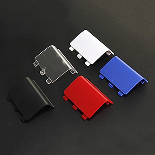 Image of Battery Back Door Lid Cover Case for Xbox One Wireless Controller - Red