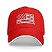 Rusty Wrenches and Stars American Style Baseball Cap Cowboy Hat Fashionable for Man Woman Adjustable Red