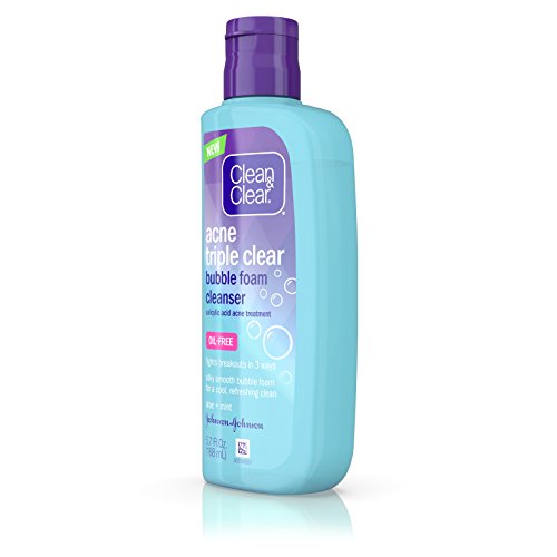 clean and clear triple acne face wash