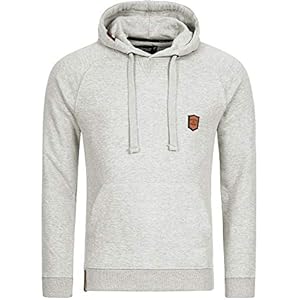 Indicode Herren Litcham Sweatshirt mit Kapuze | Hoodie Kapuzenpullover für Männer