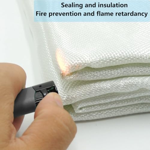 Caliwill Fiberglass Cloth Twill Weave Mat 3oz 0.1mm for Boat, RC Plane, Auto, Surfboard, Tub, Pool Repair