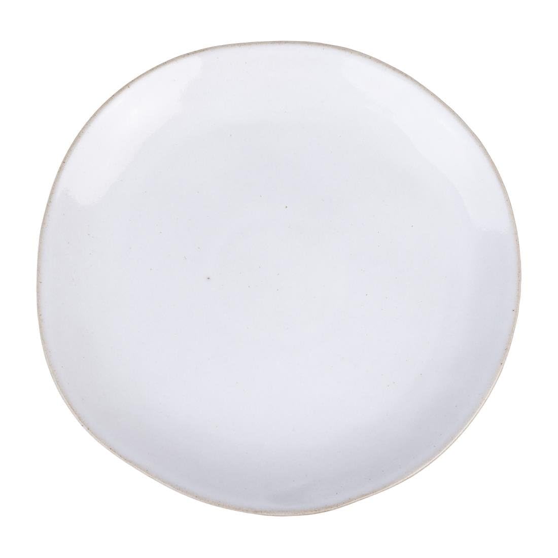 Olympia Raw Natural Coupe Plate - 220mm (Box 6)