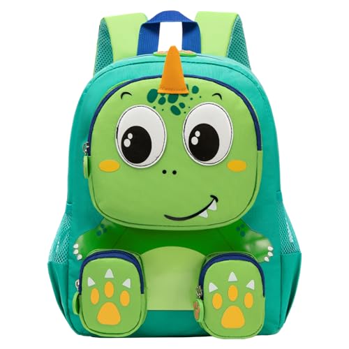 Toddler Backpack for Boys and Girls, Dinosaur Preschool Kindergarten Backpack boy, Waterproof School BookBag for kids Age 2-5