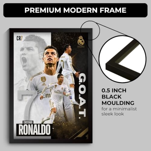 Image of Funk You Store Poster | Framed F1 Car A4 Sized (31 x 23 cm) | F1 Poster | n Car Posters for Wall, Gift for Boys, Formula 1 Frames | Formula 1 Frame (Ronaldo Real Madrid)