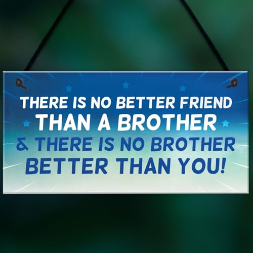 Signs Plaques Brother Plaque Novelty Brother Gift For Birthday Christmas House Decor - Afbeelding 6