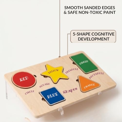 Image of Puzzle Kids Wooden Toys for Kids 3 + Jigsaw Puzzles for Adults Baby Learning Toys Educational Toys Game for Learning Learning Board Parts Anatomy Skeleton - Gift Toys for Boy and Girl (Colour Puzzles)