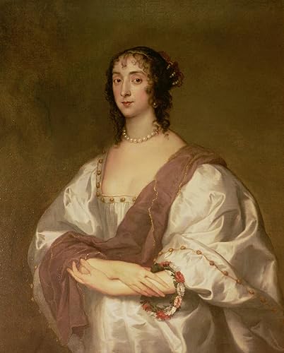Toile modern peinture Van Dyck pour habiller un grand mur vide de séjour