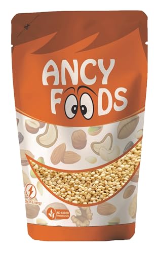 Image of Ancy Quinoa Seeds 250g - High in Protein, Fibre, Iron , Antioxidant & More Nutritions | Gluten-Free | Wholegrain Breakfast Cereal for Energy Boosting | Quinnoa Best for Healthy Breakfast like Upma, Khichdi, pulao and More | Diet food for Weight Management