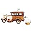 Old Fashioned Car Whiskey Decanter Set, Very Large 15