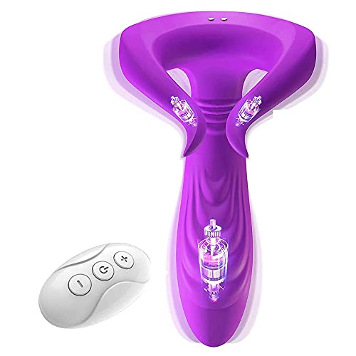 YJDE Víbrádór Çõņsõládõrěs Mujer Cóntrøl Remøto Pừņtõ Ġ y Çlíțõrís Plạcěr Ạņạl y Vạgìņạl Cover