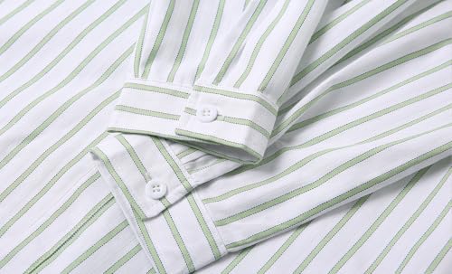 Image of LittleSpring Boys Button Down Long Sleeve Uniform Dress Shirts with Tie