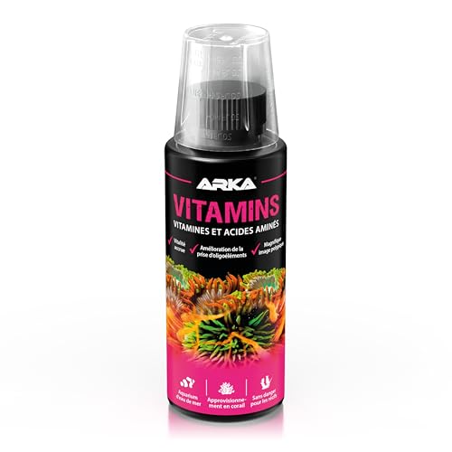 ARKA Vitamins Vitamines/Acides Aminés Importants pour Les Coraux/Les Poissons/pour Tous Les Aquariums d'eau de Mer