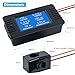 AC 80-260V 100A Multi-Function Power Monitor LCD Digital Display Voltage Current Frequency Power Factor Energy Meter Ammeter Voltmeter with Split Core Current Transformer