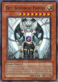 Yu-Gi-Oh! - Sky Scourge Enrise (FOTB-EN021) - Force of The Breaker - Unlimited Edition - Super Rare