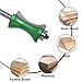 Pangyoo PYouo-Best Router bit 8mm Shank Half Round Bit, Convex Edging Bits for Wood End Mill Woodworking Tool Industrial Grade Milling Cutter Durable Products (Cutting Edge Length : 8X42)