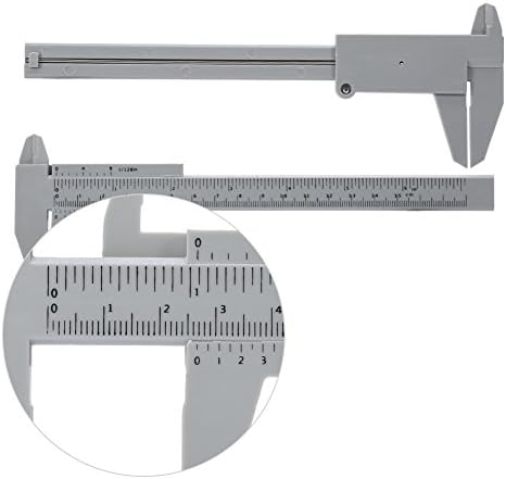 Vernier Caliper, 150MM Plastic Eyebrow Tattoo Permanent Make Up Micrometer Measuring Measurement Tool