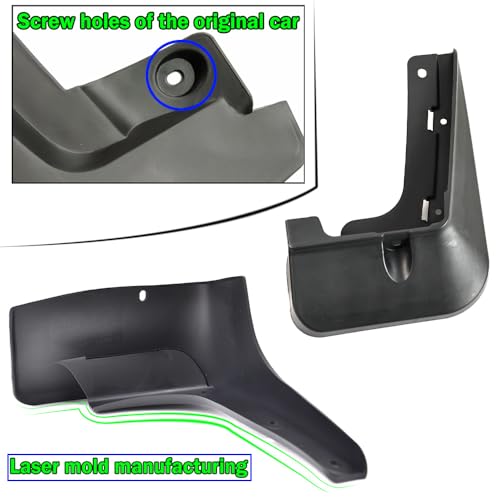 Image of XUKEY 4PCS Mud Flaps Splash Guard for Toyota Camry 2025 2024 LE XLE XV80 Mudguards Mudflaps Fender Tire Protector Rear Front Car Accessories Replacement(Basic Style)