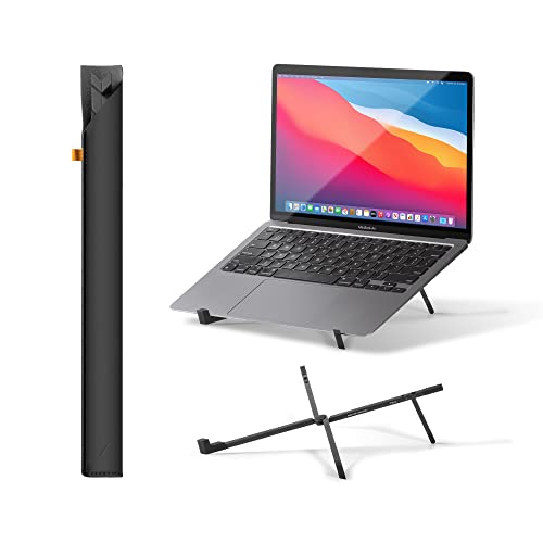 Native Union Fold Laptop Stand – Soporte para Laptop ergonómico Ultra Delgado, Plegable y portátil – para MacBooks y laptops de 13 a 16 Pulgadas, iPads y Tablets de 10 a 16 Pulgadas (Negro)