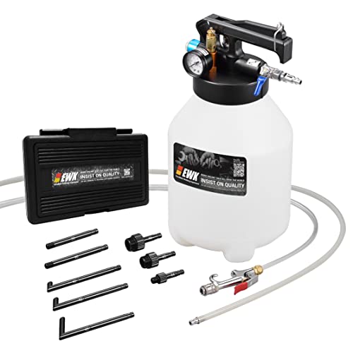 EWK Patented 6L Automatic Transmission Fluid Pump Fluid Evacuator and Dispenser for ATF Filler System with 8 Adapters