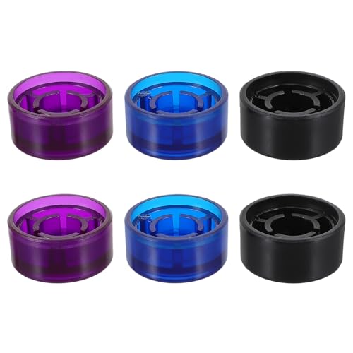 Beaupretty 6 piezas Tapas Protectoras Plásticas para Pedales de Guitarra Cubiertas para Interruptores de...