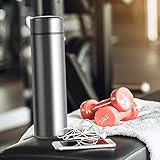 Intelligent Cup, Sweatproof Water Bottles, Flask, Stainless Steel, 500 ml, Insulated Water Bottle with Temperature Display, Smart - Image 2