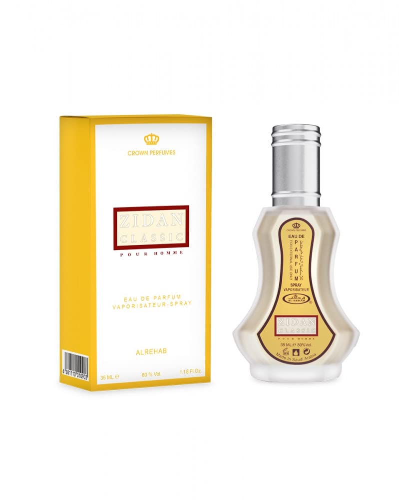 Al Rehabzidan Classic Eau De Natural Perfume Spray 35 Ml