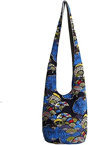 Ethnic Style Bag Lady's Everyday Crossbody Shoulder Bags Women Tourist Handbag Cotton Hobo Sling Bag Shoulder Bags Bohemian