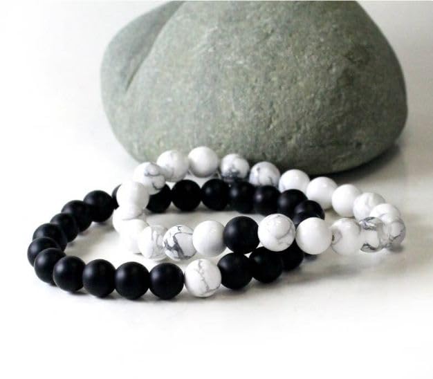 Image of Honbon Fancy Designer Beads Evil Eye Charms Bracelet,Handmade Unisex Nazar Bracelets,Friendship Band for All -Girls, Boys, Men & Women